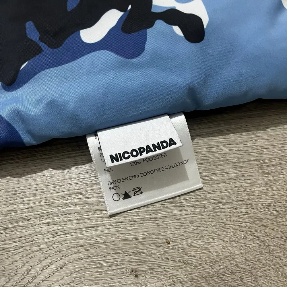 Nicopanda Urban Outiftters Camo Maxi Puffer Scarf With Pockets Multi Colored